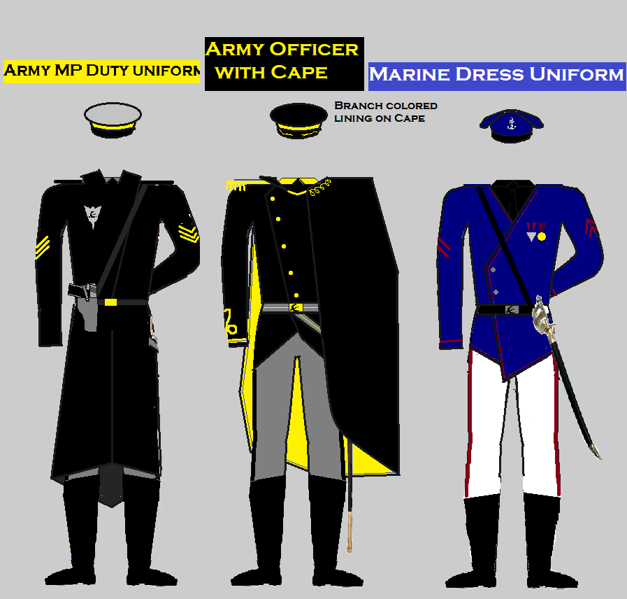 NationStates • View topic - Your Military's Dress Uniforms