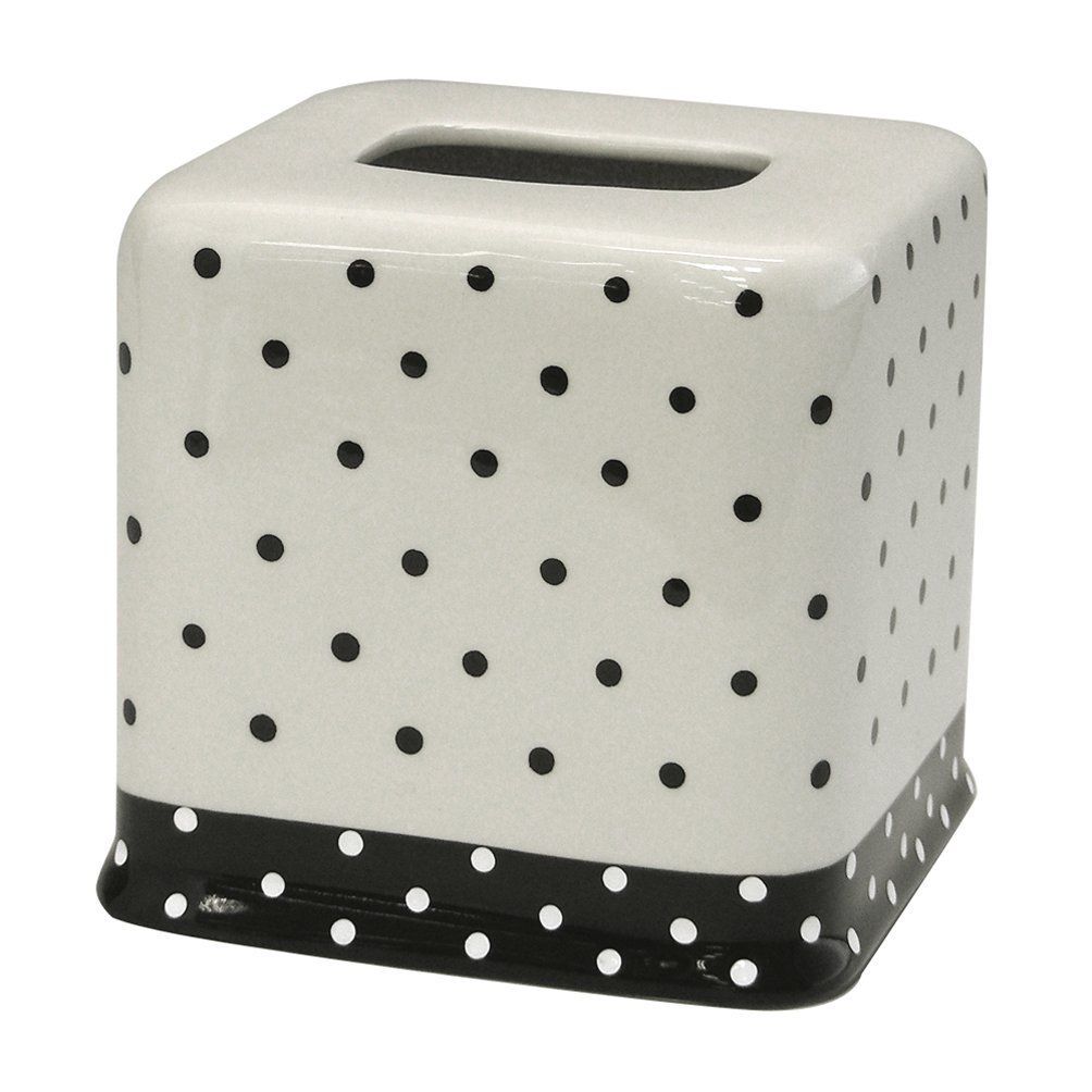 Dots Ceramic Tissue Box