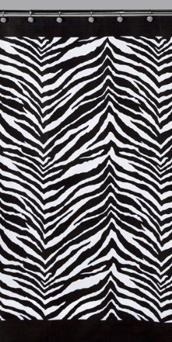 Creative Bath Products Inc. Zebra Shower Curtain