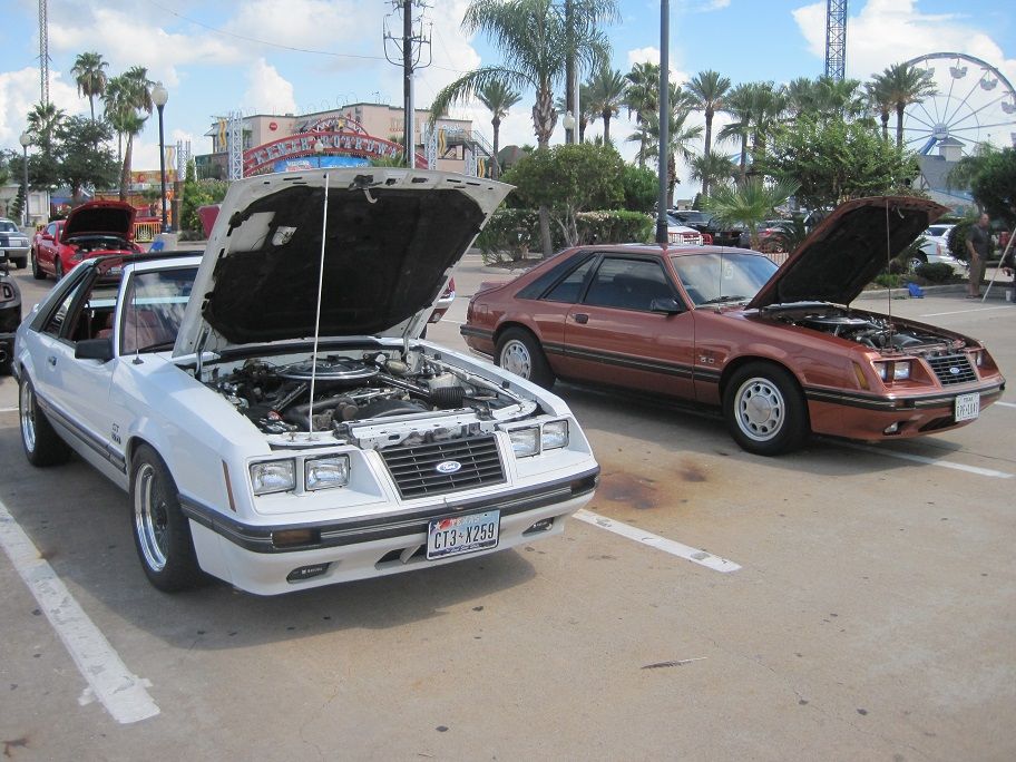 Mustang 50th Anniversary Car Show Kemah, TX