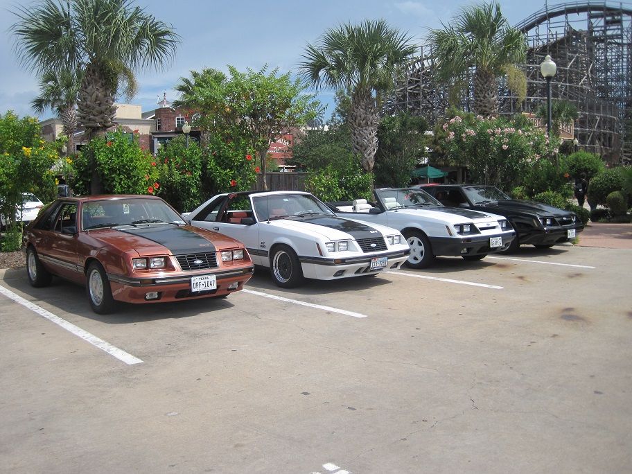 Mustang 50th Anniversary Car Show Kemah, TX