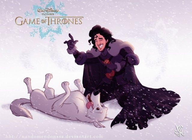 Ako by vyzeralo Game of Thrones od Disney?