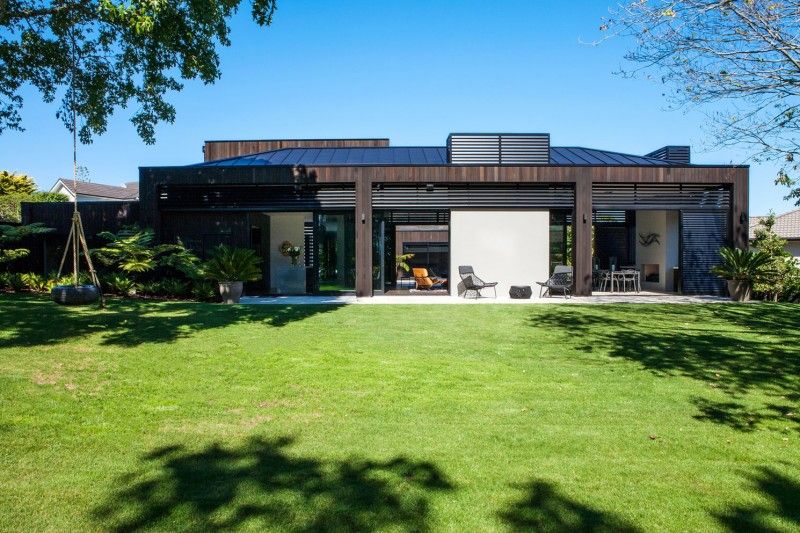 Priestranná rezidencia plná moderného dizajnu na Novom Zélande