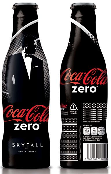 Limitovaná edícia Coca-Cola plechoviek s Jamesom Bondom