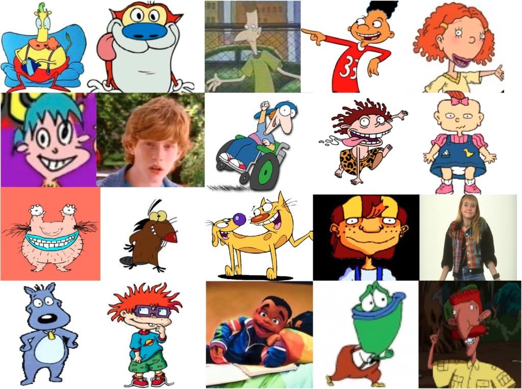 Characters From Nickelodeon