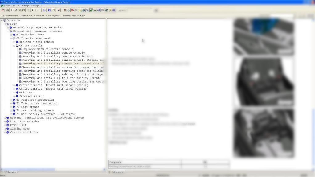 q7 center console removal??????