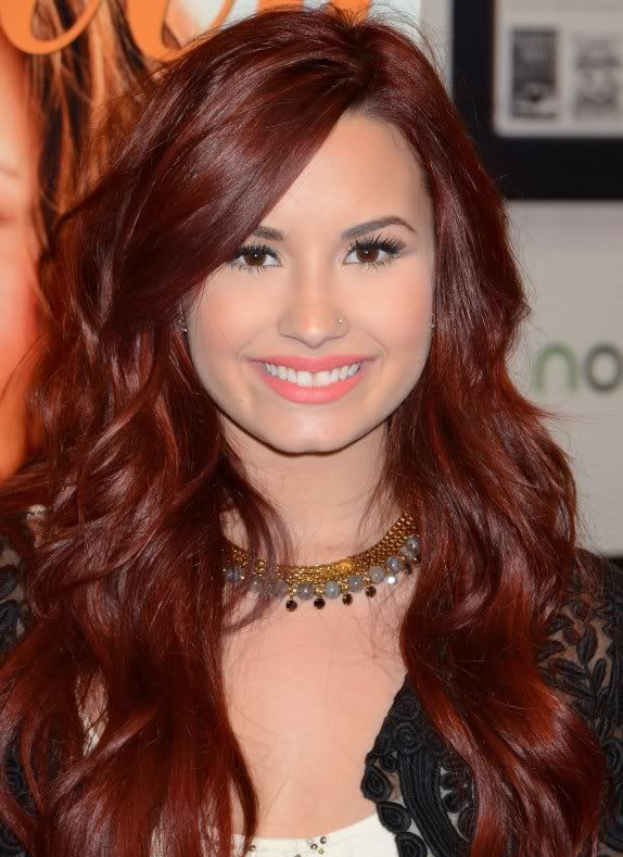 Demi Lovato Red Hair Demi Lovato Red Hair