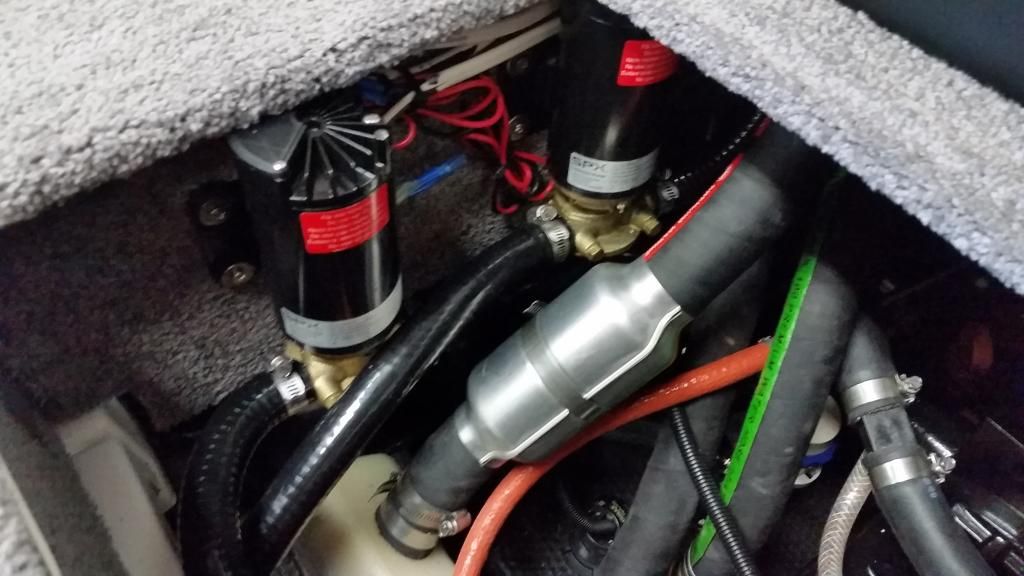 2015 22 VLX Johnson pump/Wakemakers custom bag install Ballast Info