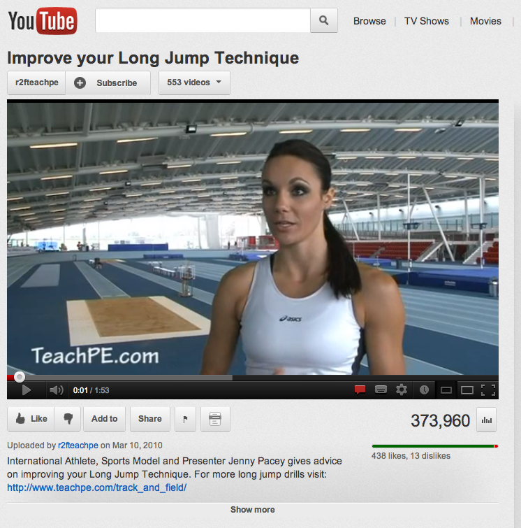 TeachPE Improve Your Long Jump Technique