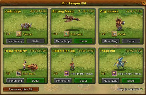 Mnr Tempur Elit - Three Kingdoms Online II Indonesia