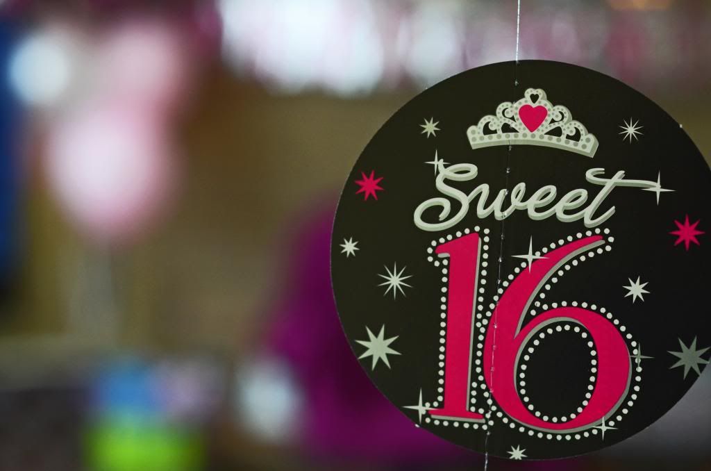 sweet 16 birthday party