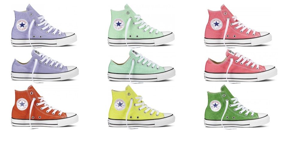 Converse s mega ponukou na jar a leto 2014