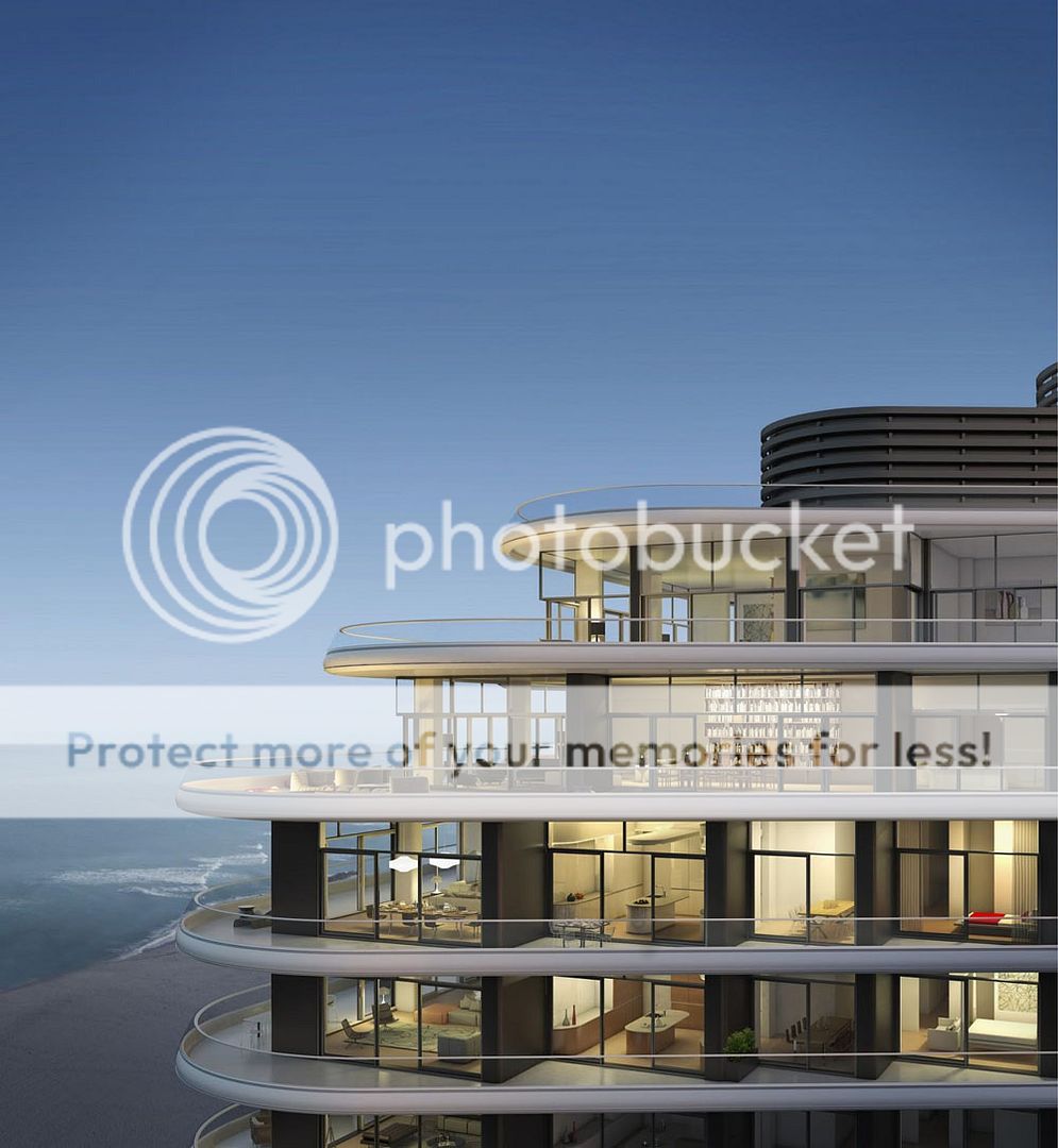 kaskádovitý tvar domu, terasy