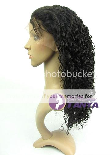 water wave 1b# 20 full Lace Wig  100% Remy Human Hair  In Stock 