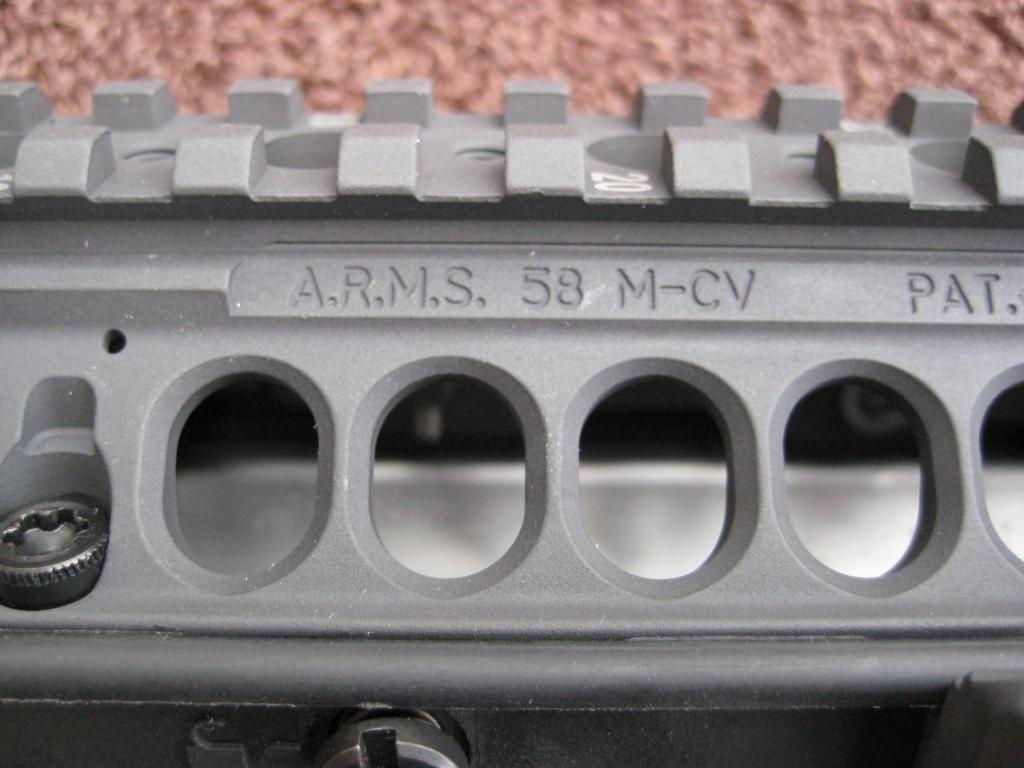 A.R.M.S. 58 M-CV Rail Handguard ARMS SIR $125 OBO - AR15.COM