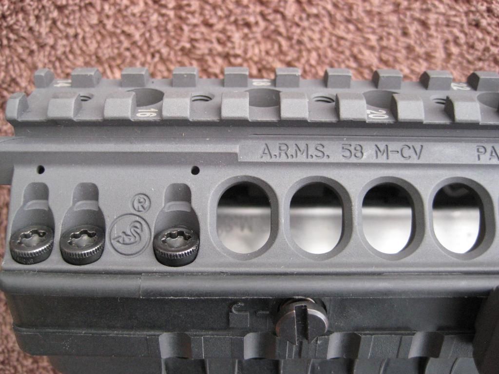 A.R.M.S. 58 M-CV Rail Handguard ARMS SIR $125 OBO - AR15.COM